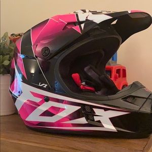 Fox racing helmet